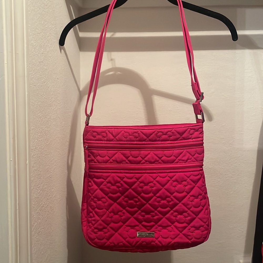Vera Bradley Disney Triple Zipper Crossbody Bag